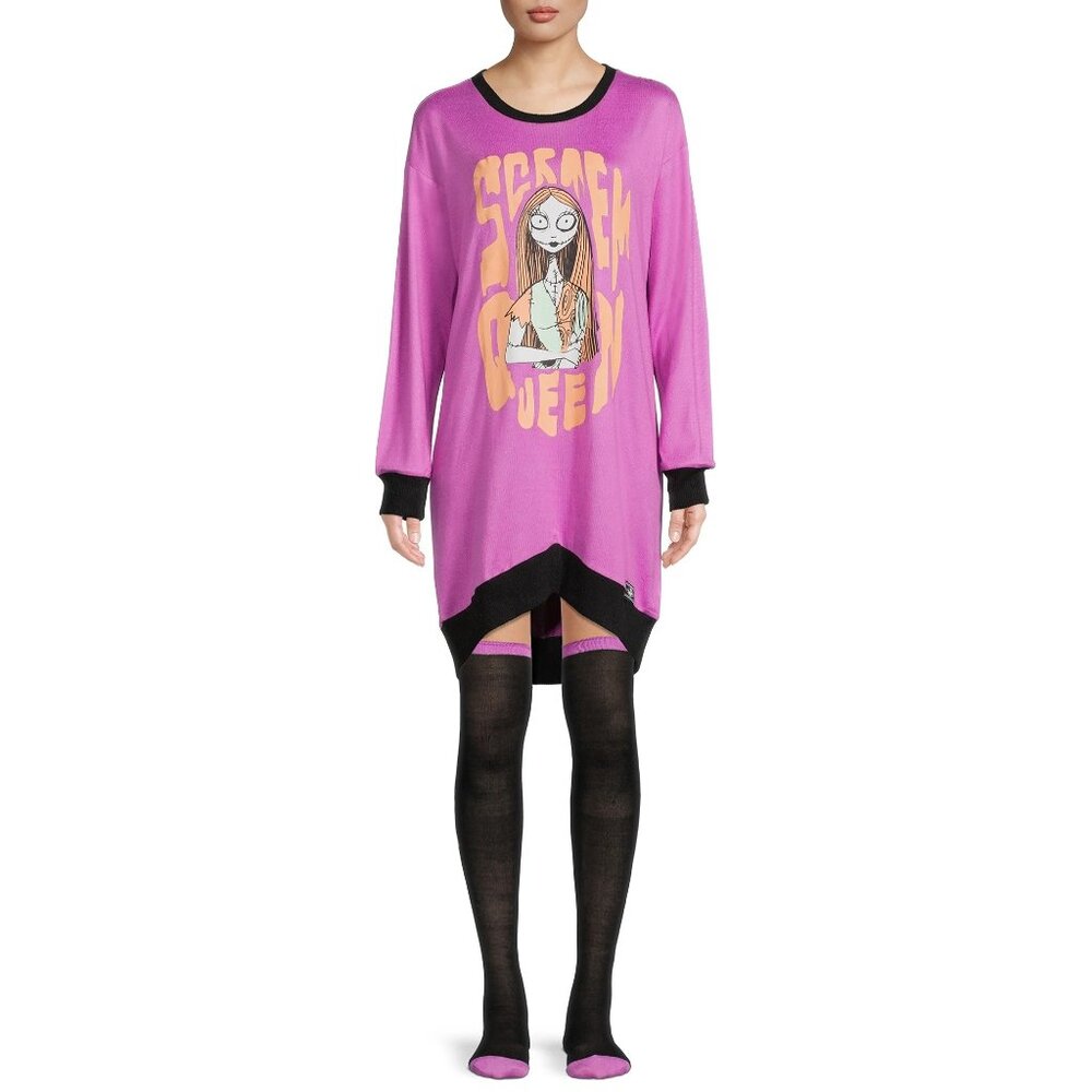 Nightmare before Christmas Disney Sally Sleep Set Night Gown